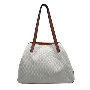 Gianni Conti White Shoulder Bag